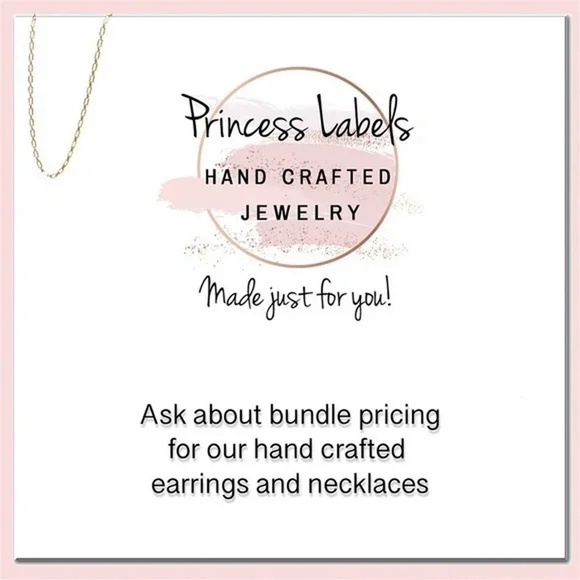 3-D Black Hearted Heart of Glass Pendant Necklace Waterfall Gold Plate Chain - Picture 8 of 9